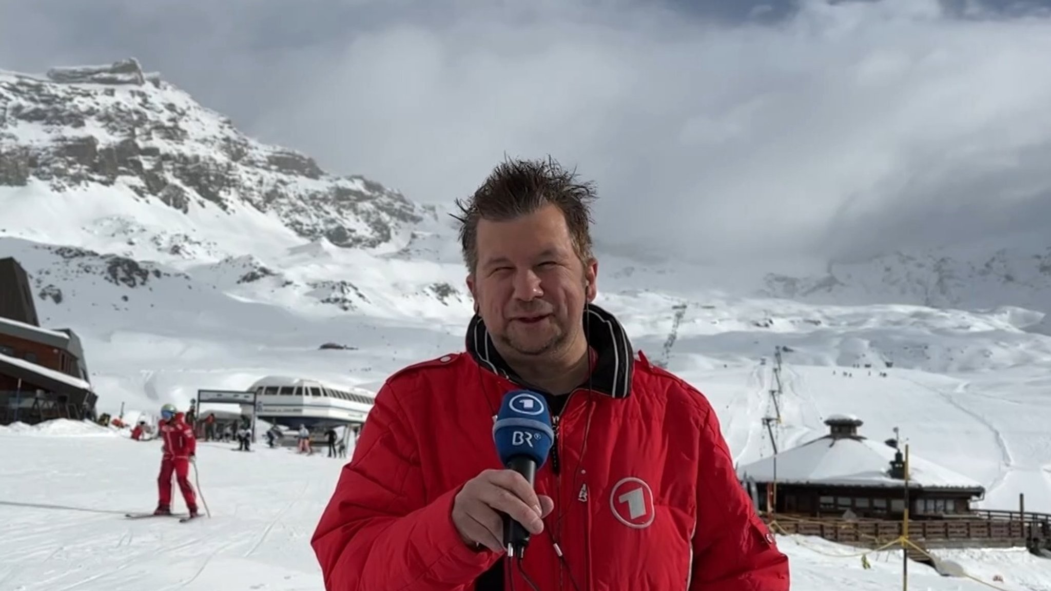 BR24Sportreporter Erich Wartusch vom Rennen am Matterhorn