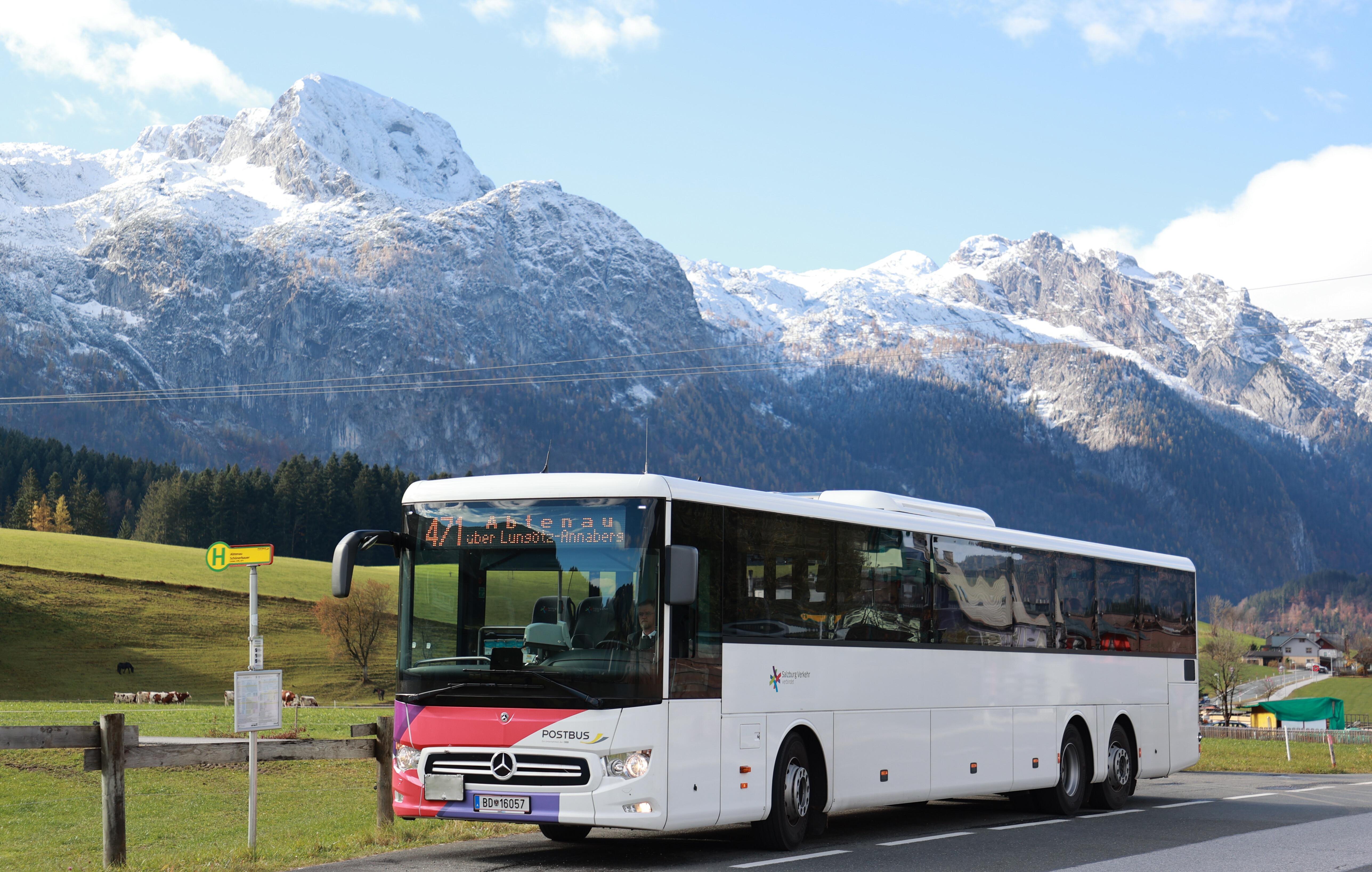 Bus im Salzburger Land