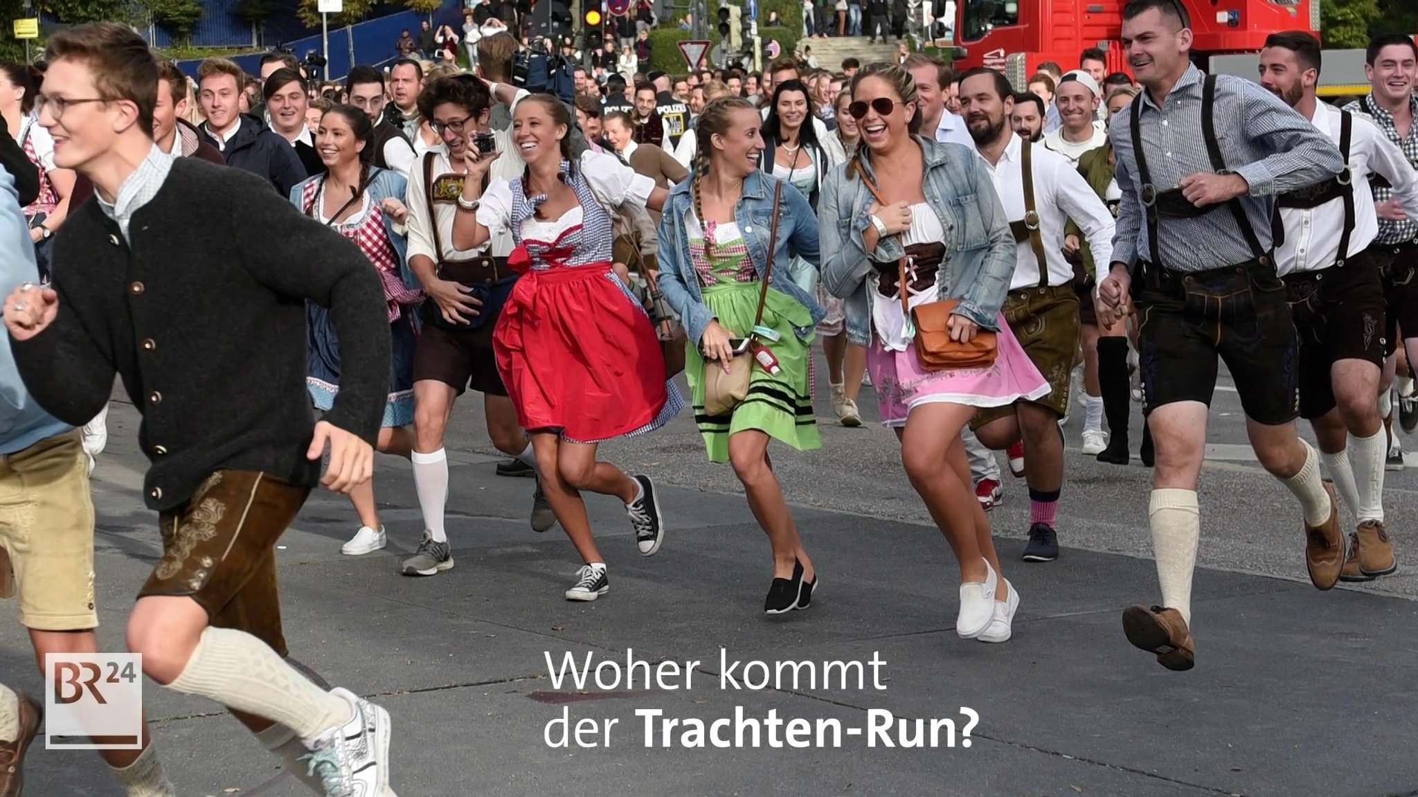 #fragBR24💡 Wiesn-Beginn: Woher kommt der Trachten-Run?