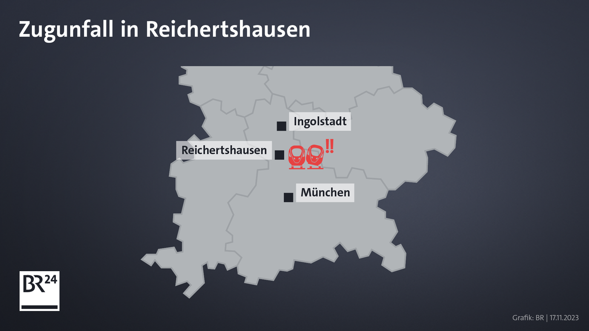 Zugunfall in Reichertshausen