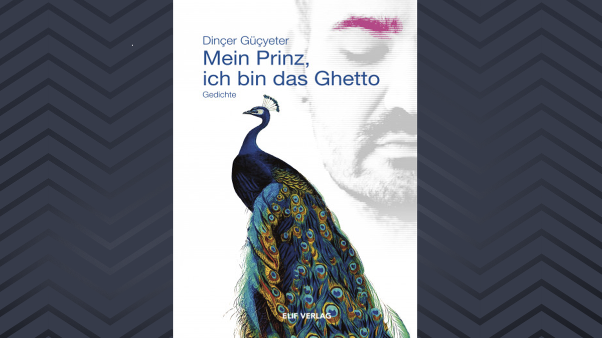 Ein Pfau auf einem Cover: Der Gedichtbandes von Dinçer Güçyeter