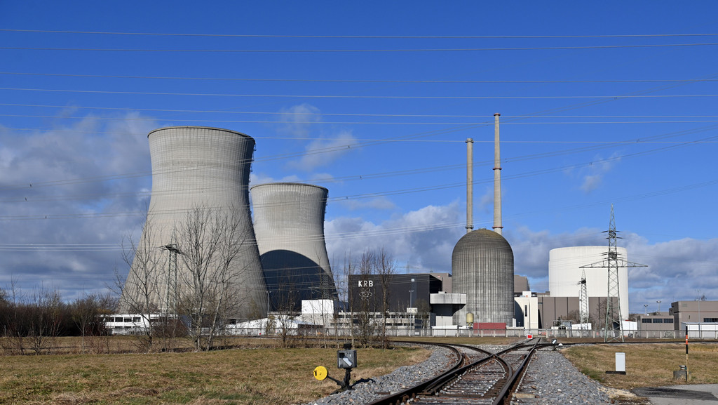 Das - derzeit abgeschaltete - Atomkraftwerk Gundremmingen.