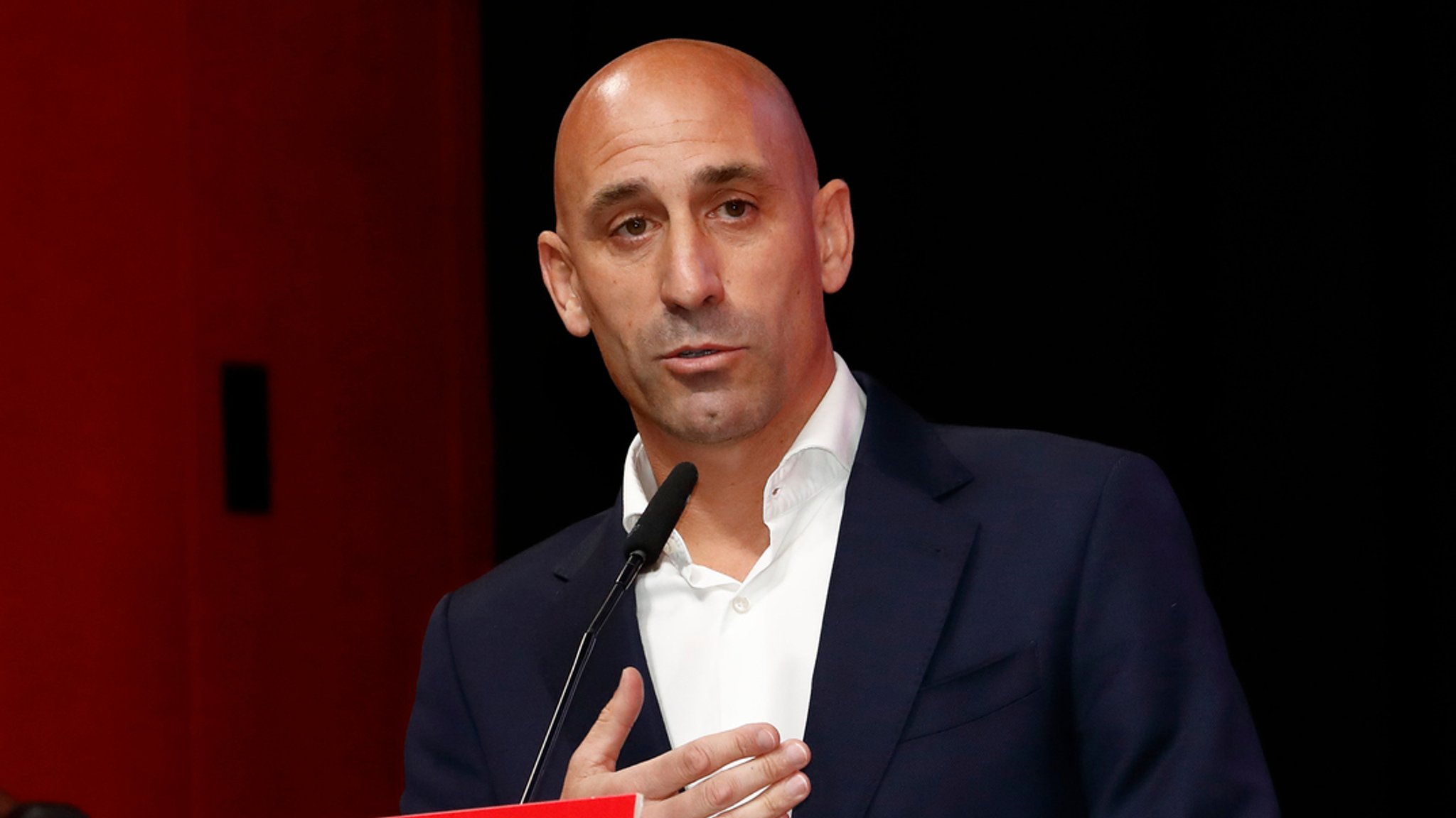 Luis Rubiales, Präsident des spanischen Fußballverbandes RFEF (Archivbild)