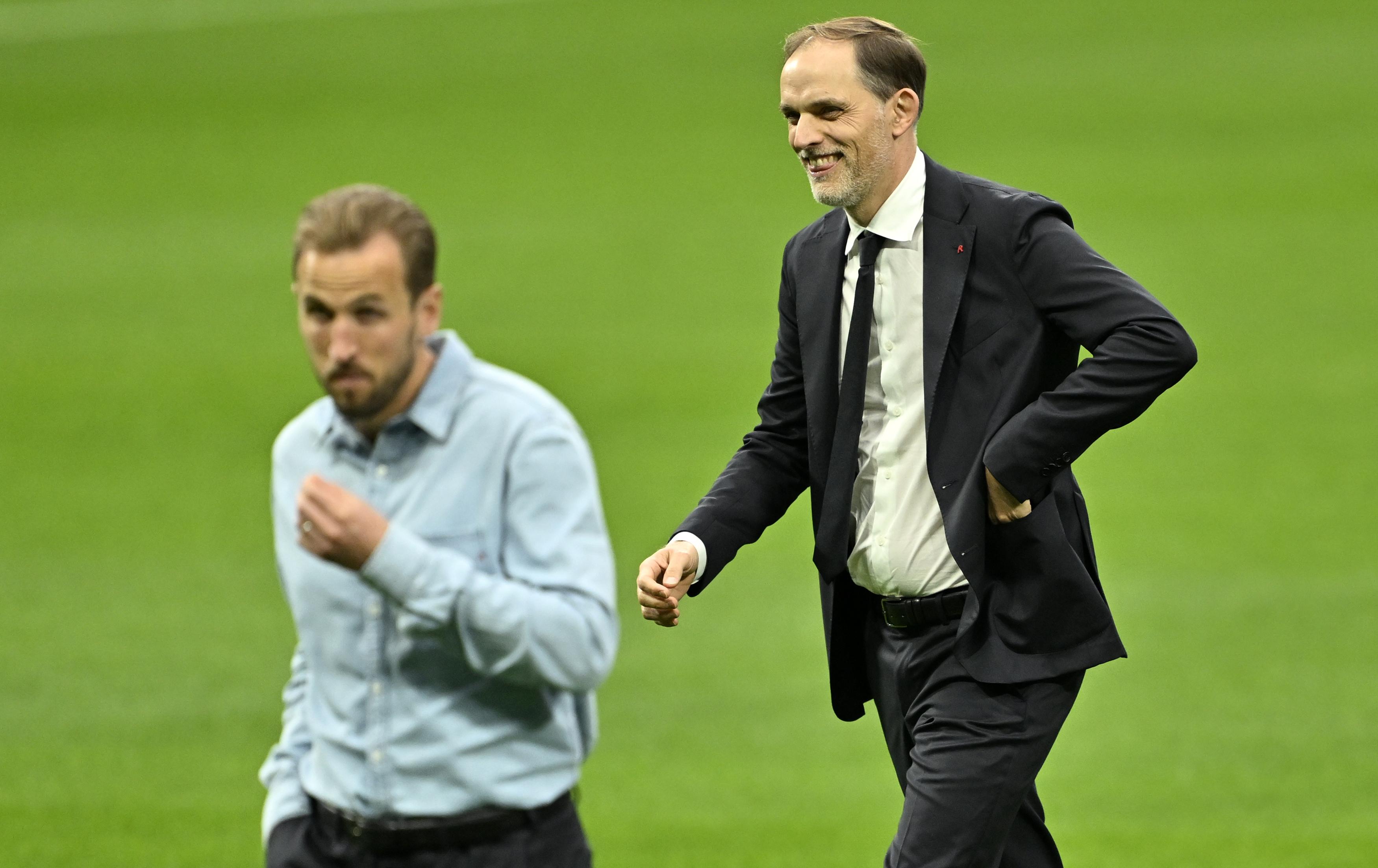 Harry Kane und Thomas Tuchel