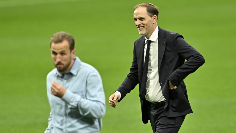 Harry Kane und Thomas Tuchel | Bild: picture alliance / Anadolu | Burak Akbulut Harry Kane und Thomas Tuchel