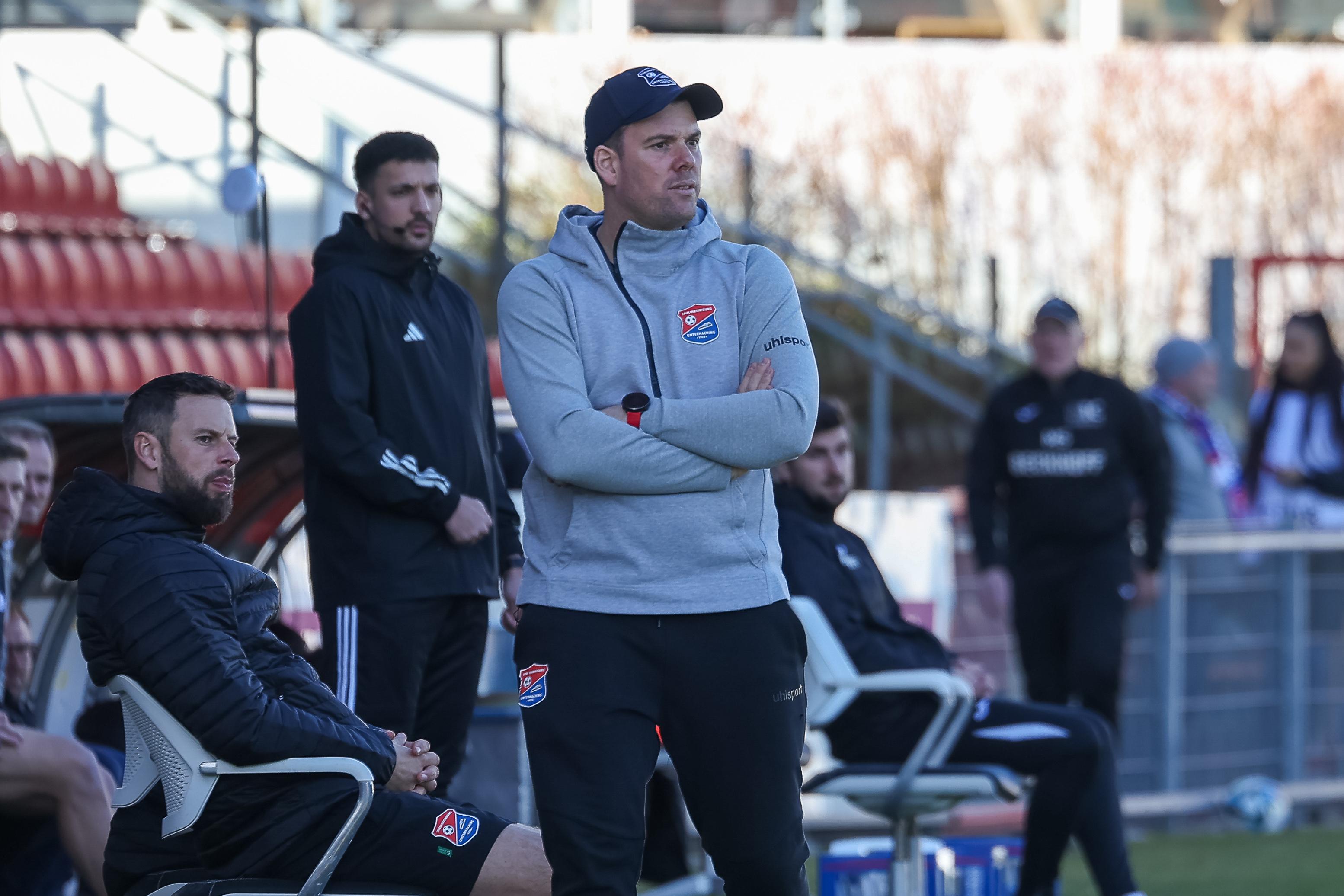 Unterhaching-Trainer Marc Unterberger