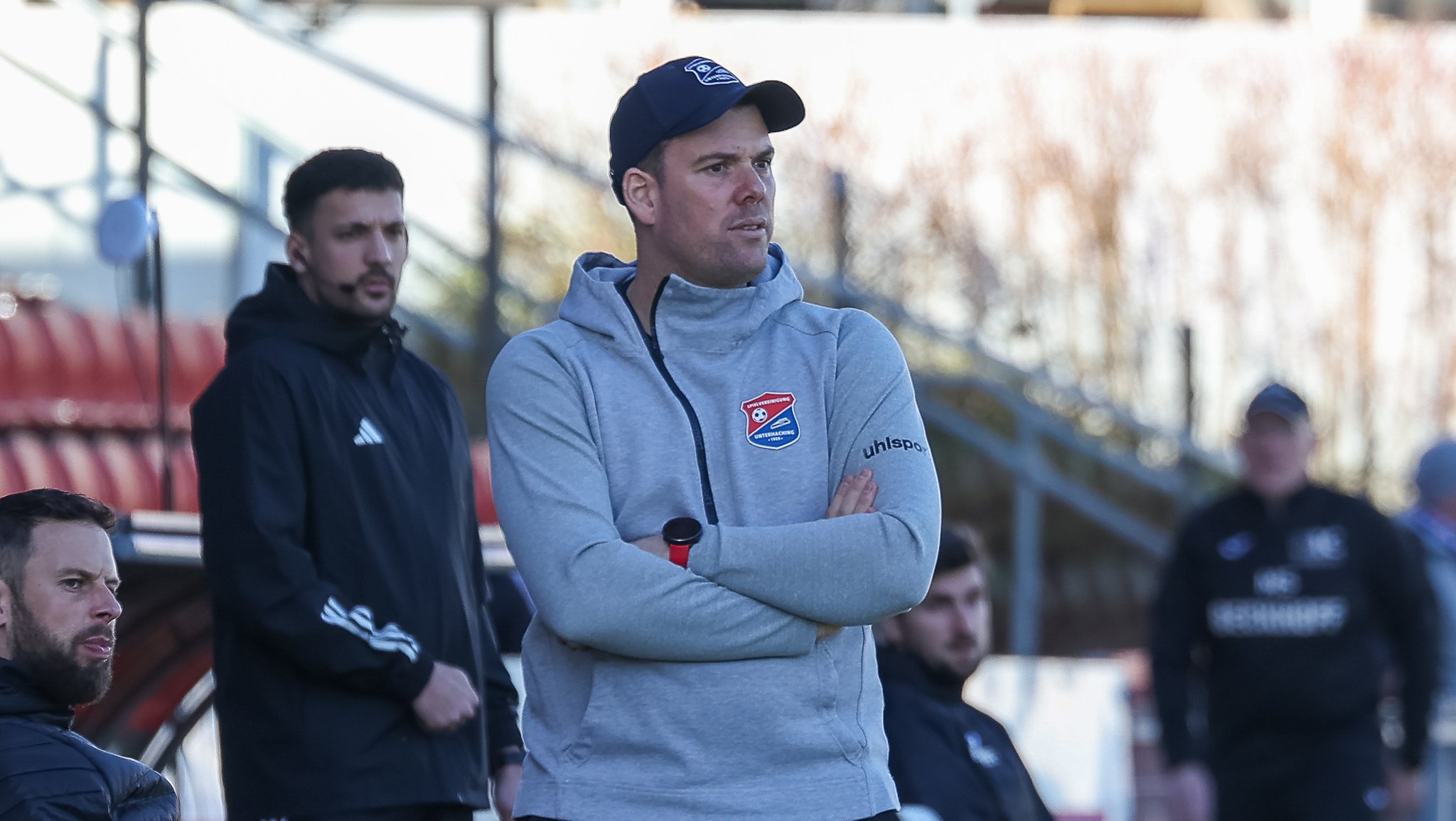 Unterhaching-Trainer Marc Unterberger