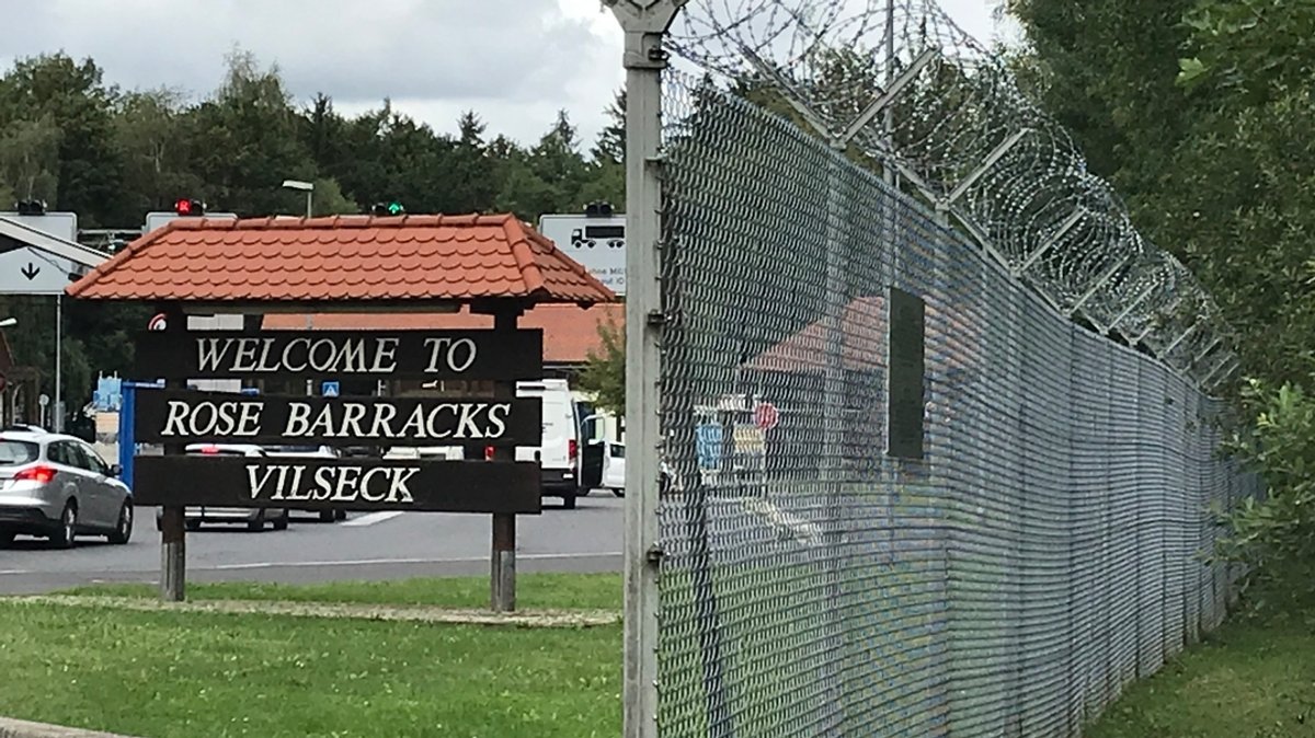 Die Rose Barracks in Vilseck. Hier würde der Prozess gegen den mutmaßlichen Babymörder stattfinden. 
