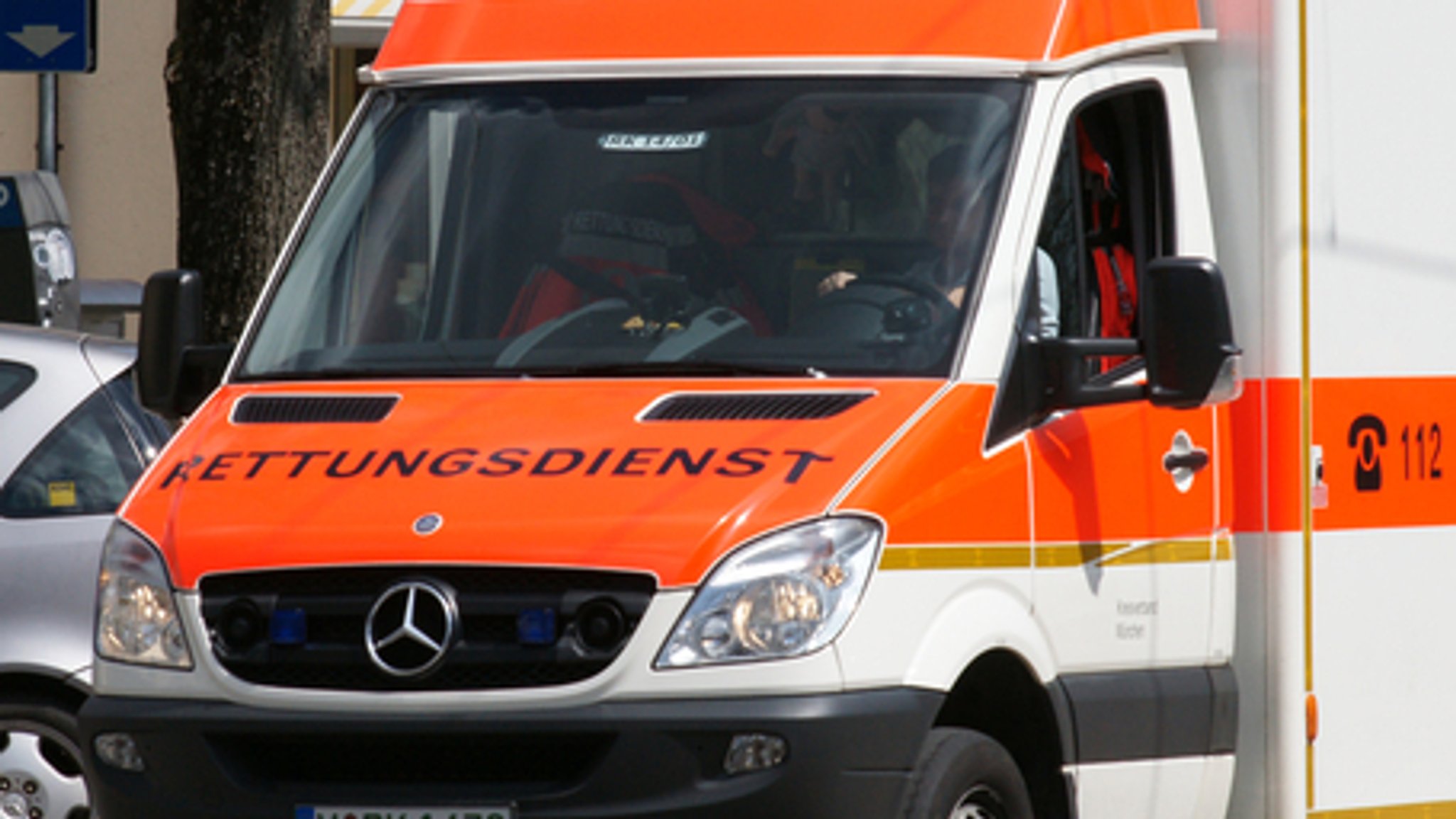 Symbolbild: ein Rettungswagen