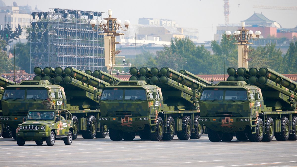 Archiv: Militärparade in Peking