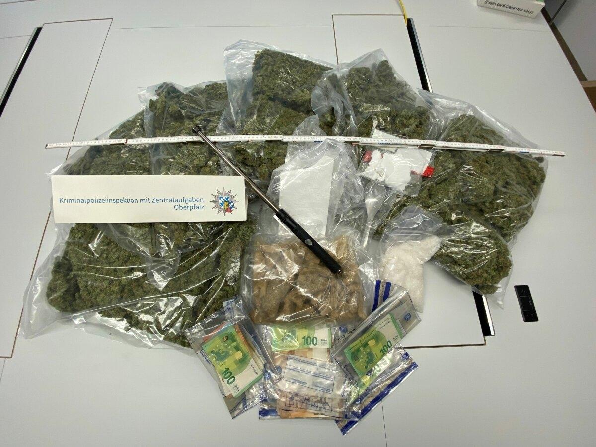 Drogenfund der Polizei