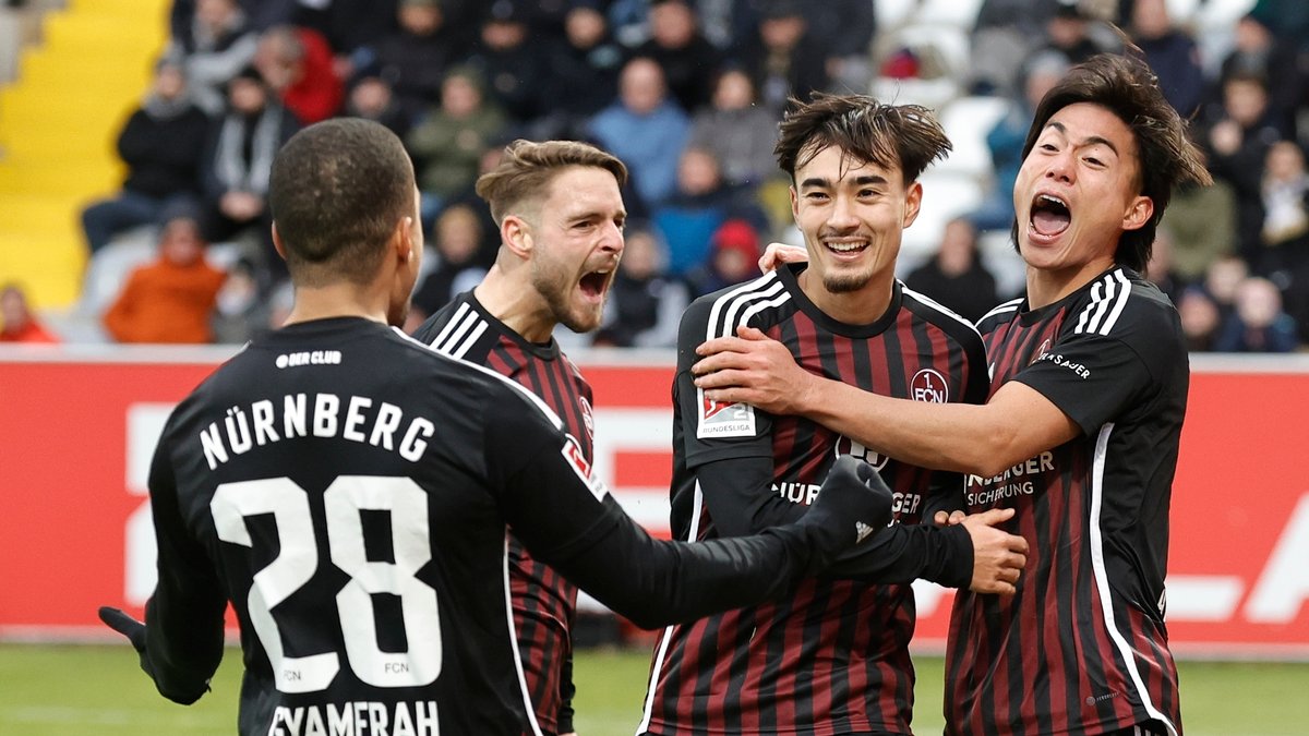 Negativserie beendet: 1. FC Nürnberg gewinnt in Elversberg