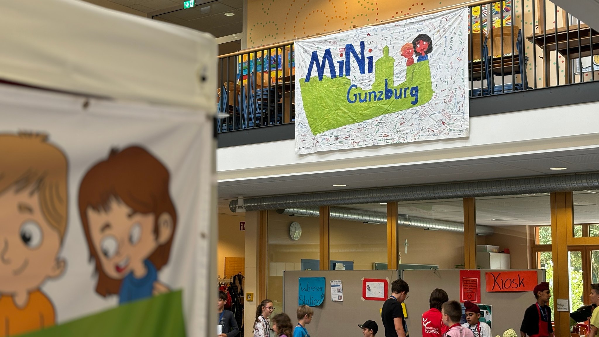 Mini-Günzburg heißt die Stadt, die für zwei Wochen in der Günzburger Grundschule besteht.