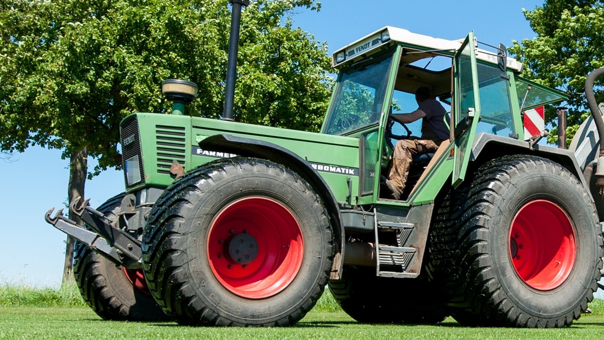 Traktor der Marke Fendt