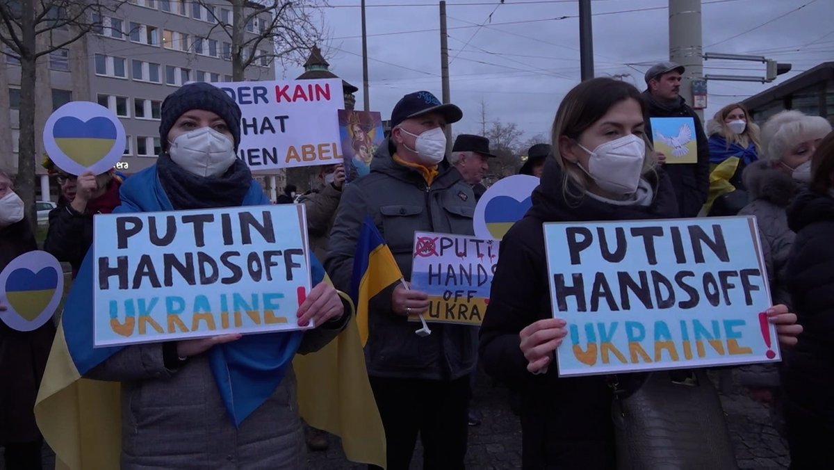 Ukraine-Konflikt: Mittelfranken demonstriert für den Frieden