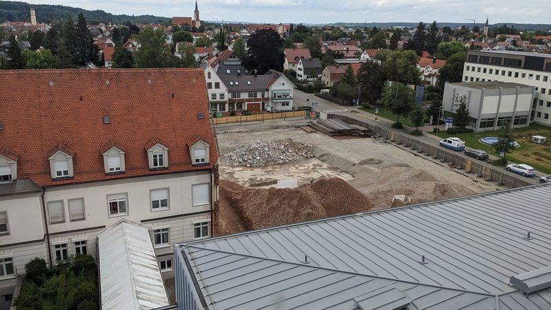 Blick auf das Areal, auf dem der Funktionsneubau entstehen wird. | Bild: BR/ Florian Regensburger Blick auf das Areal, auf dem der Funktionsneubau entstehen wird.