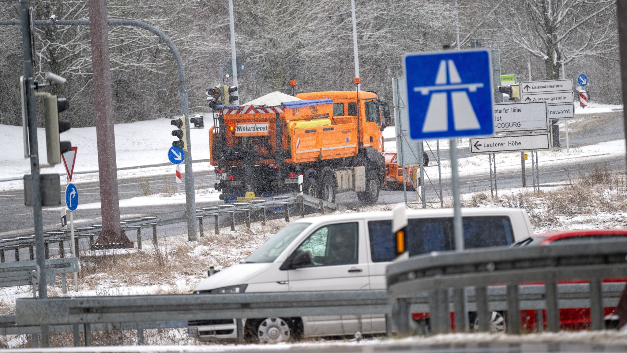 Derzeit "Rückzugsort" des Winters: Coburg