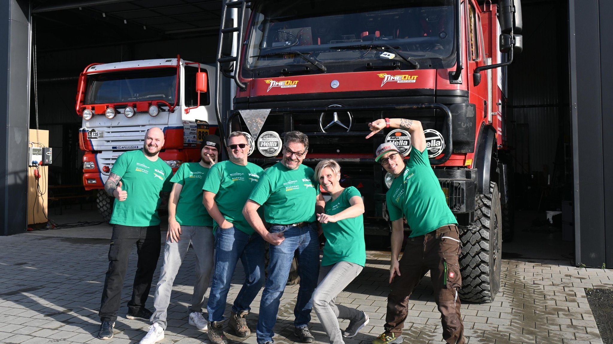 Oberpfälzer Familie bei Rallye Dakar Classic