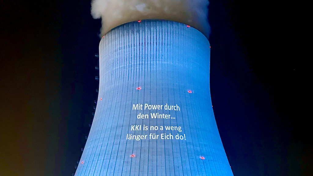 Das Atomkraftwerk Isar 2 soll spätestens am 15. April 2023 seinen Betrieb einstellen.