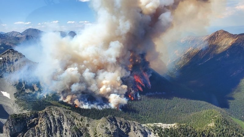 Waldbrand in Kanada 