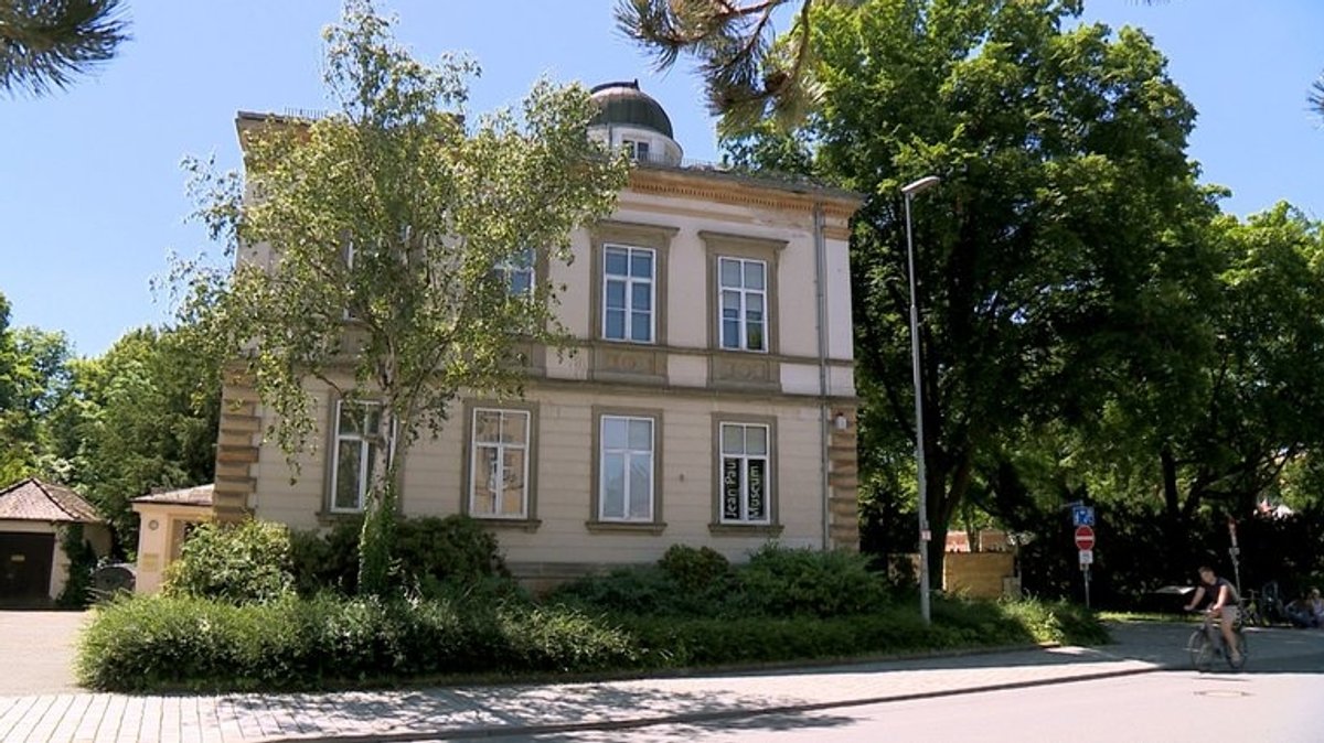 Das ehemalige Wohnhaus von Houston Stewart Chamberlain in Bayreuth.