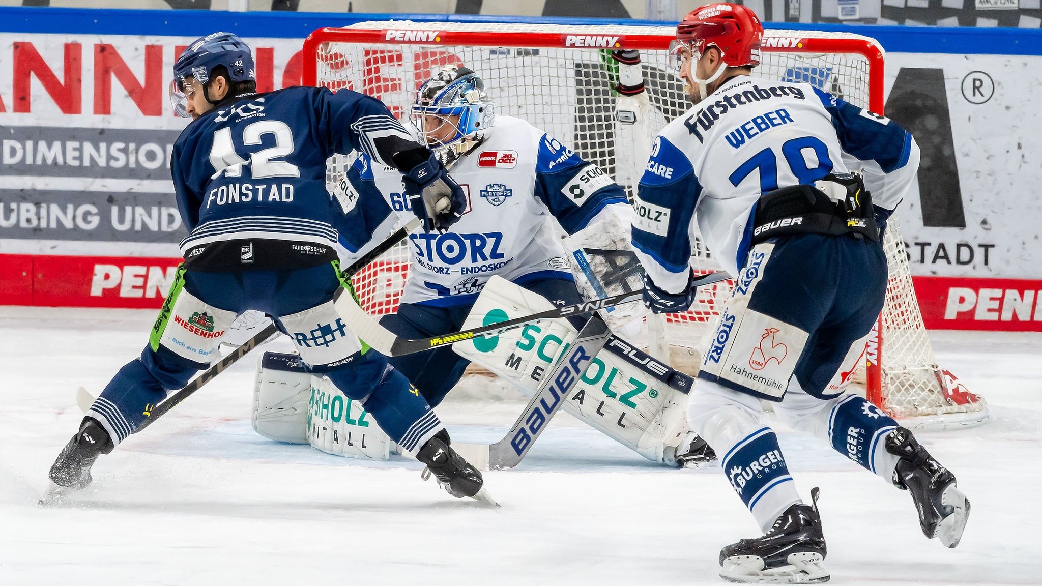 DEL: Straubing erspielt sich "Match-Puck" gegen Schwenningen