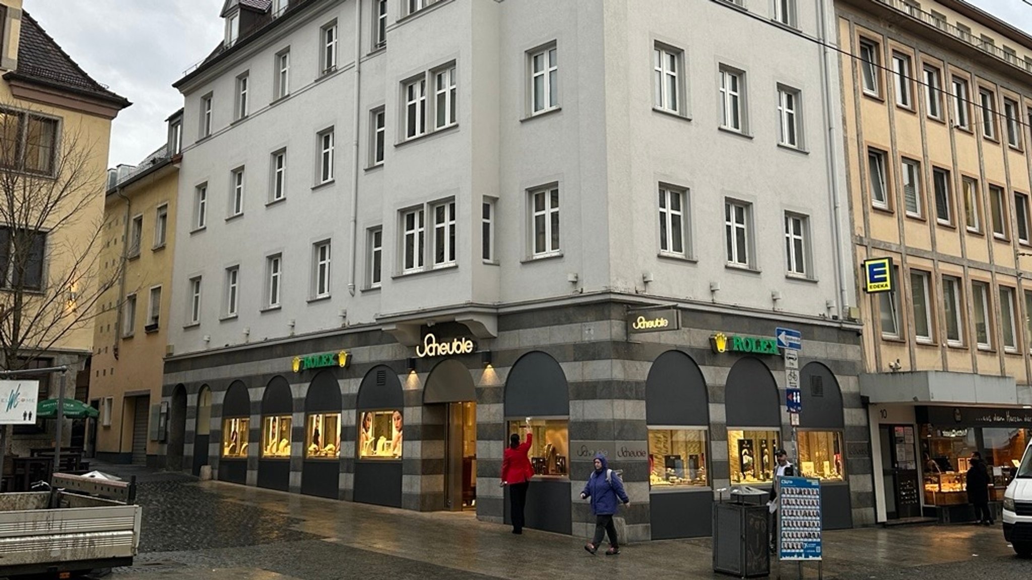 Ein Juweliergeschäft mitten in der Würzburger Innestadt