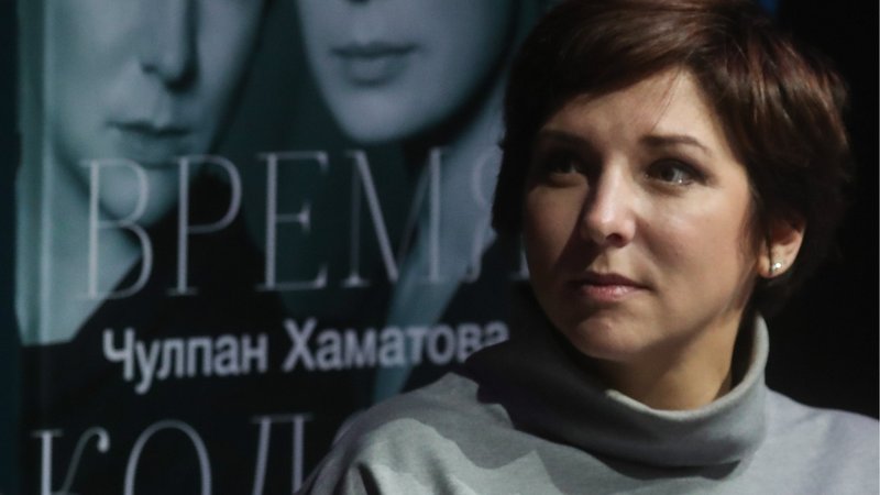 Die Journalistin Katerina Gordeeva im Jahr 2018 | Bild: picture alliance/dpa | Vyacheslav Prokofyev Die Journalistin Katerina Gordeeva im Jahr 2018