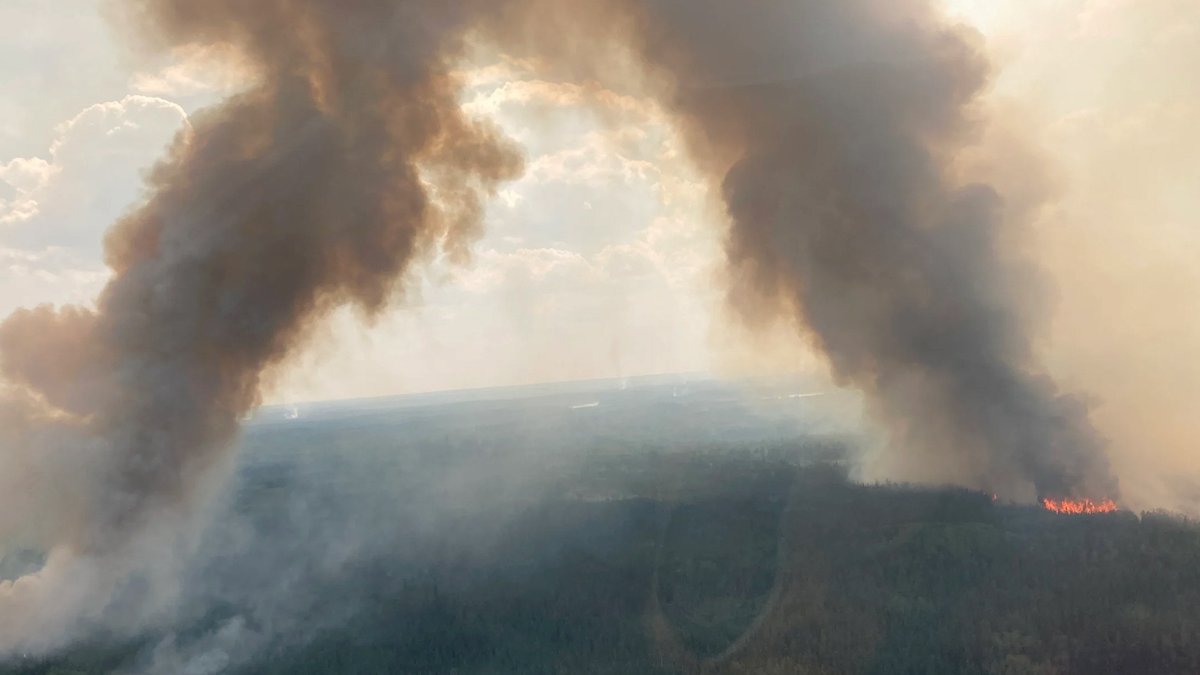 Waldbrand in Alberta/Kanada