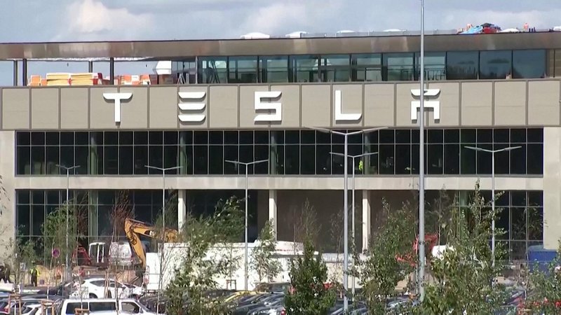 Tesla-Werk | Bild: Bayerischer Rundfunk 2024 Tesla-Werk