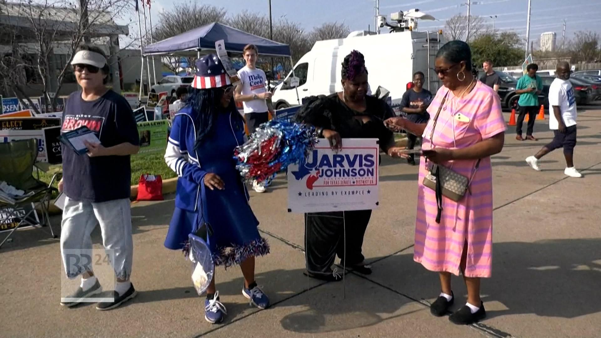 Super Tuesday in den USA - der Dienstag, an dem in 15 Bundesstaaten Vorwahlen für die Präsidentschaftswahl stattfinden. 