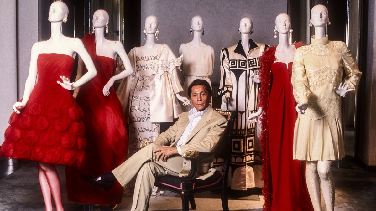 Modeschöpfer gestorben: Wie Valentino die Modewelt geprägt hat