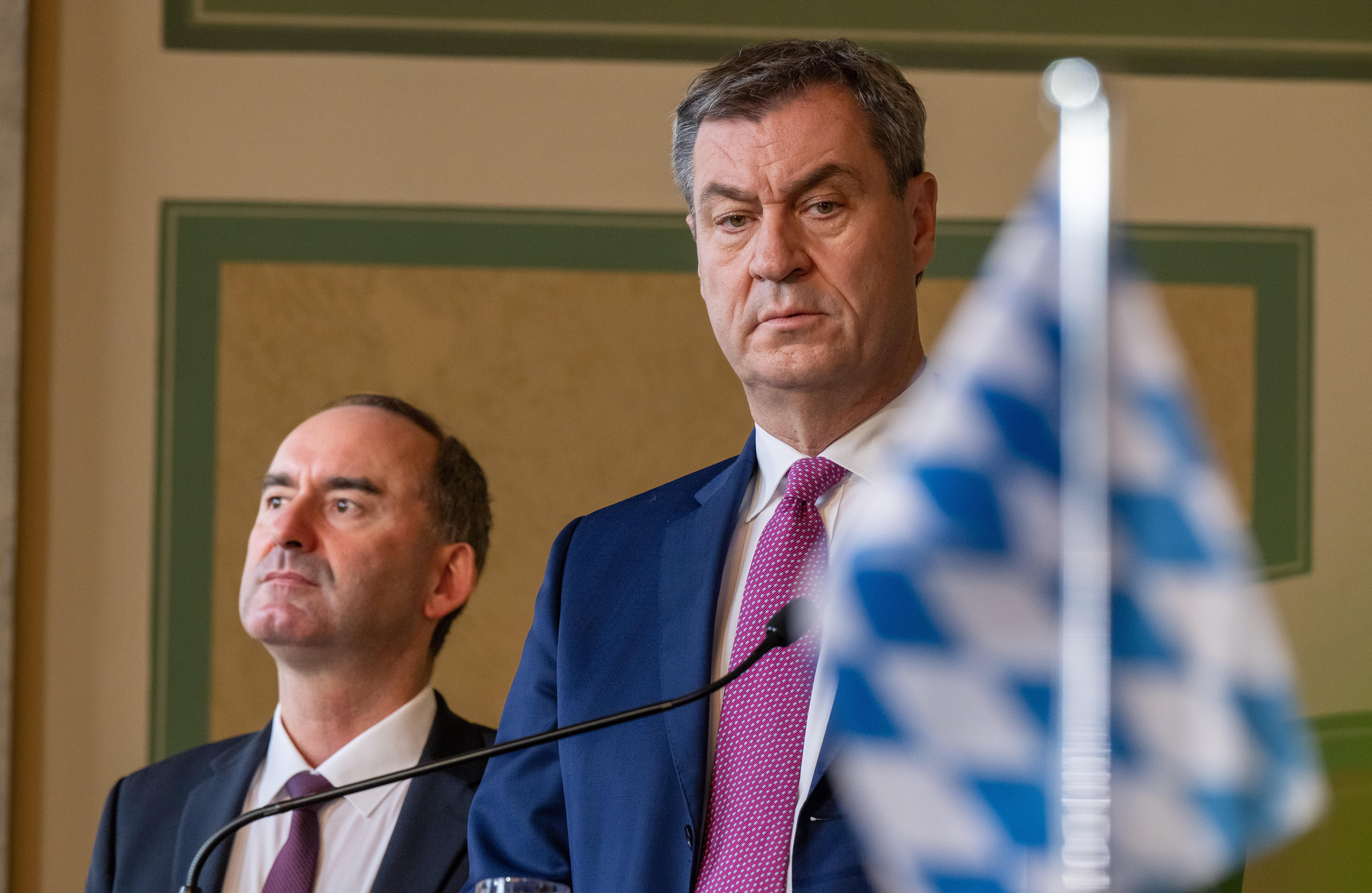 Hubert Aiwanger und Markus Söder