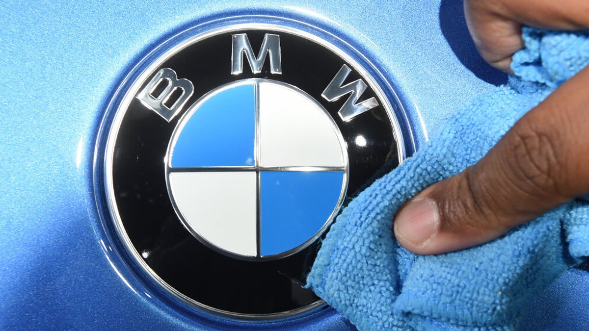Ein BMW-Logo 