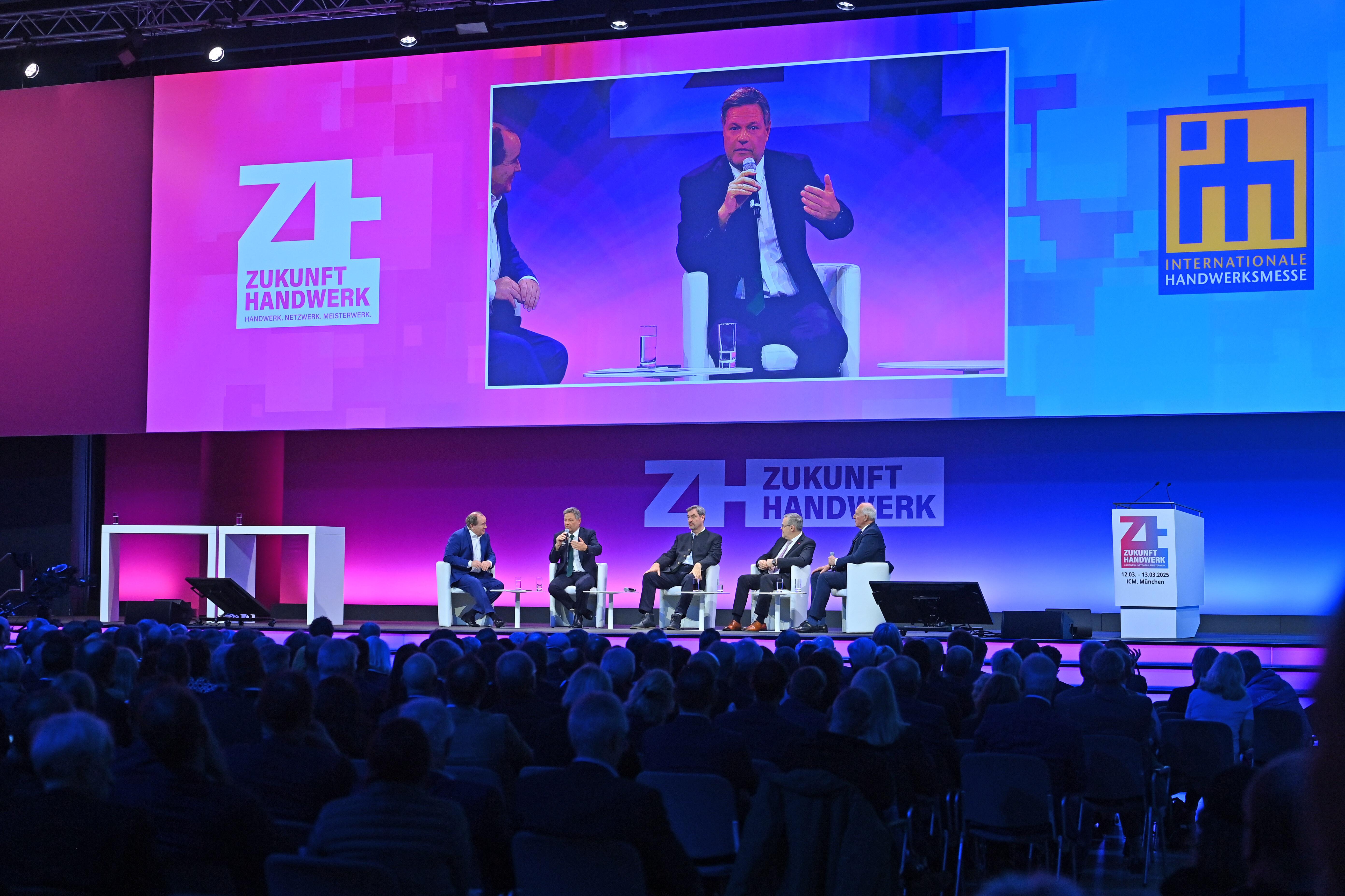 Eröffnung der Handwerksmesse in München