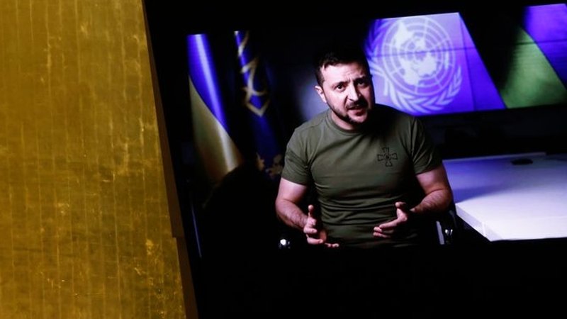 Erntet stehende Ovationen für Rede vor UN: Wolodymyr Selenskyj