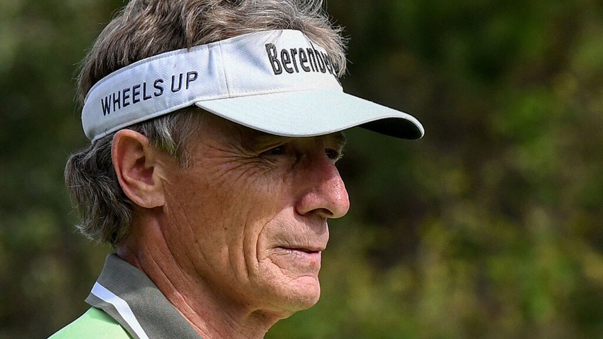 Achillessehnenriss: Golf-Legende Bernhard Langer schwer verletzt