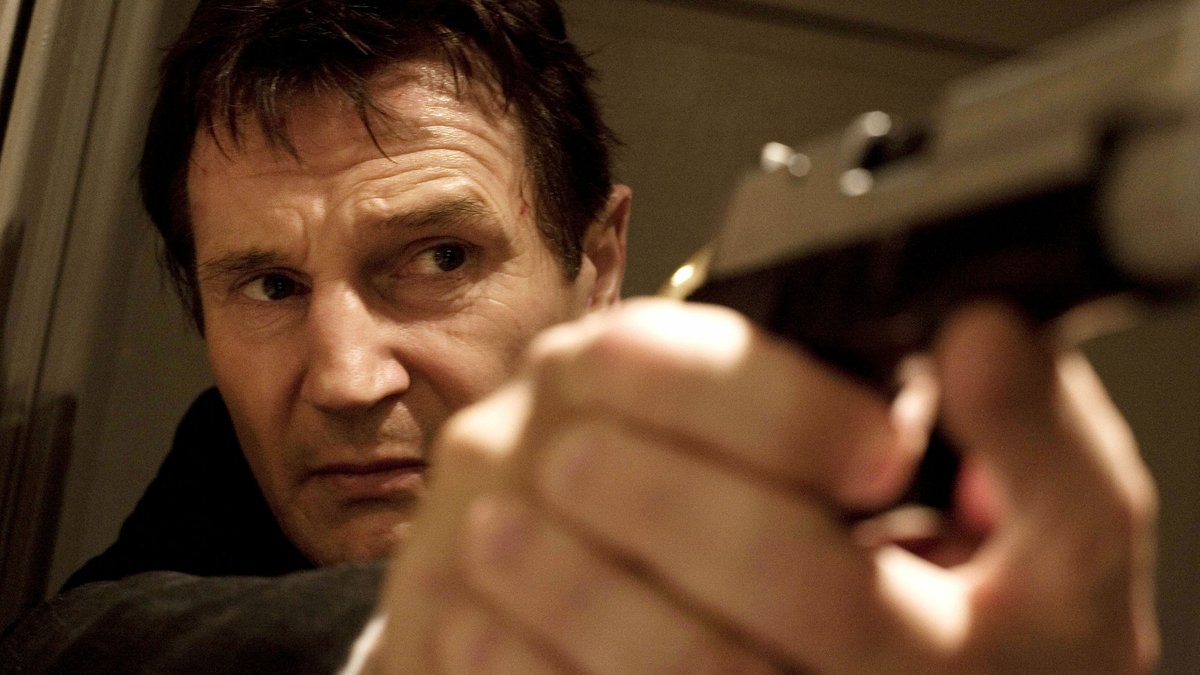 Szene aus "Taken - 96 Hours" (2008) mit Liam Neeson, Regie: Olivier Megaton, Pierre Morel 