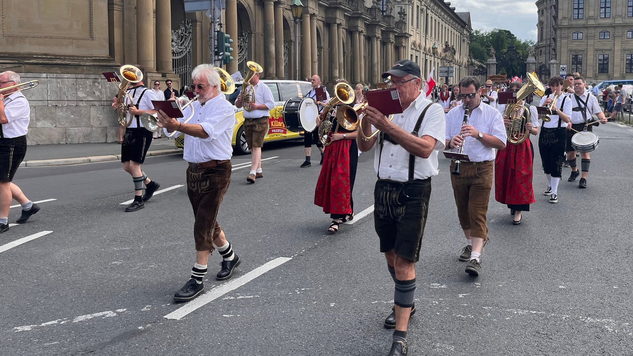 Der Kiliani-Festumzug in Würzburg