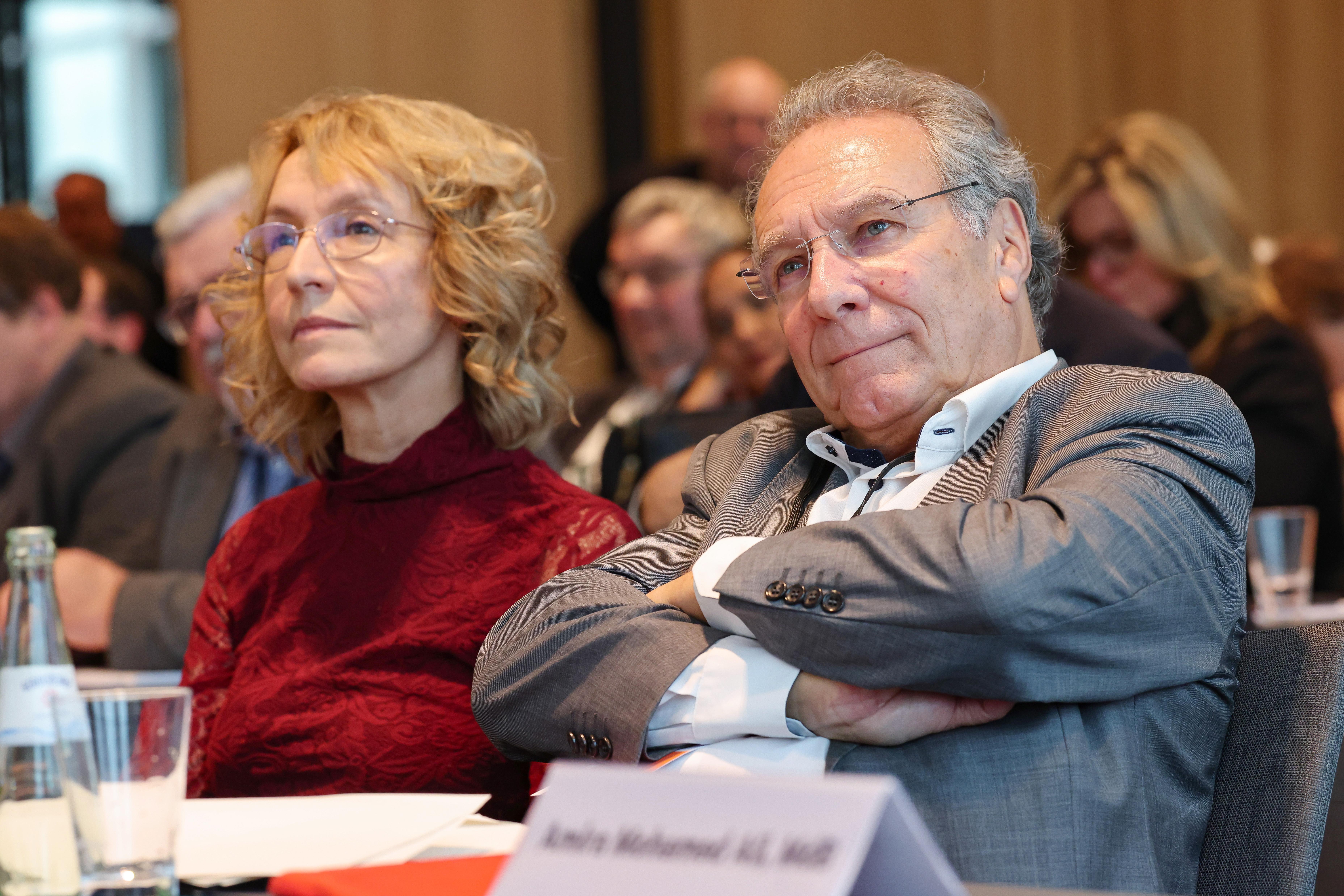Klaus Ernst (rechts) und Irmgard Freihoffer bilden die Doppelspitze des neu gegründeten BSW-Landesverbands in Bayern.