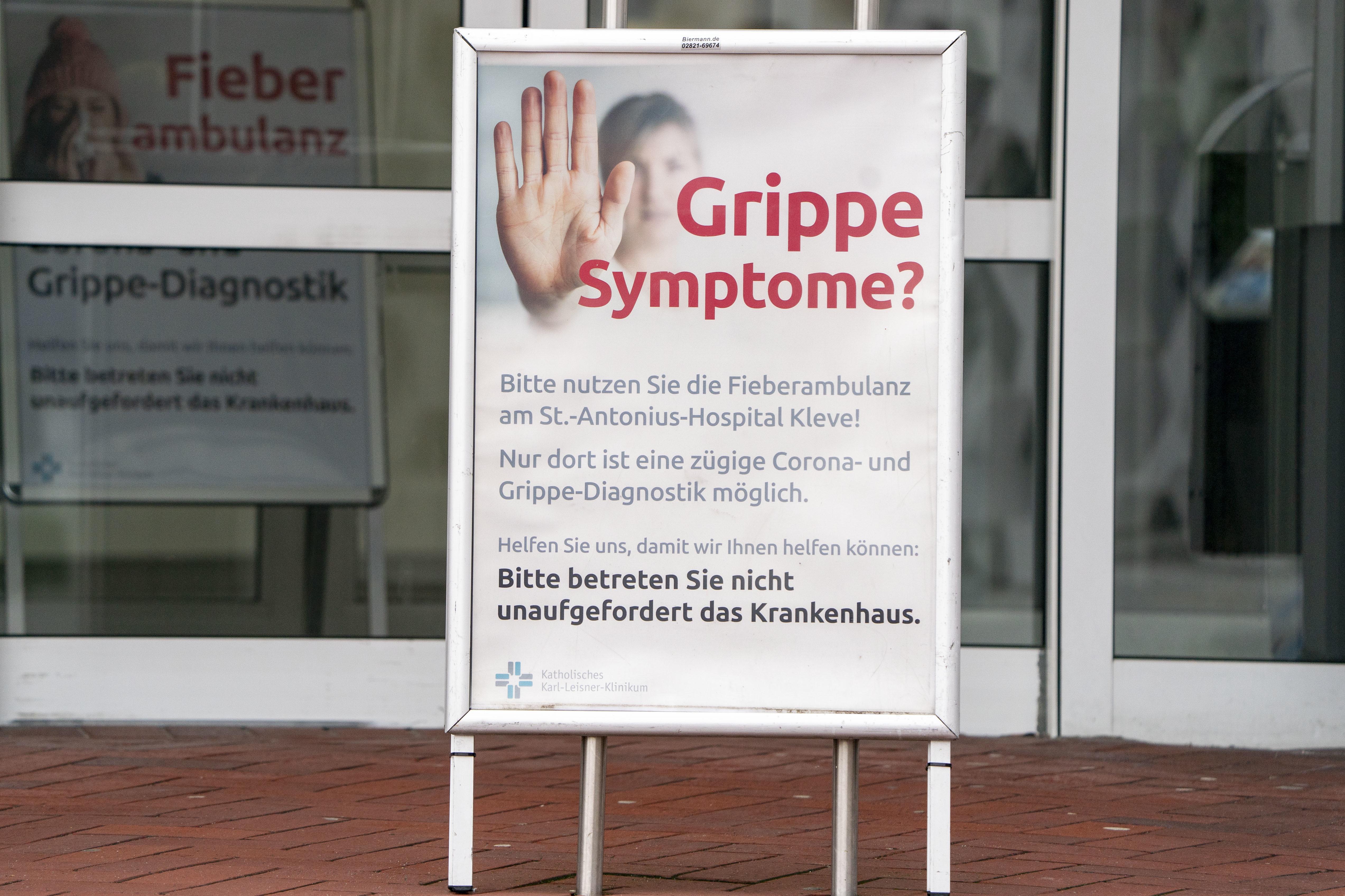 Grippewelle in Bayern ebbt langsam ab