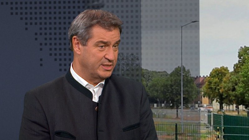 Bayerns Ministerpräsident Markus Söder im BR24-Interview