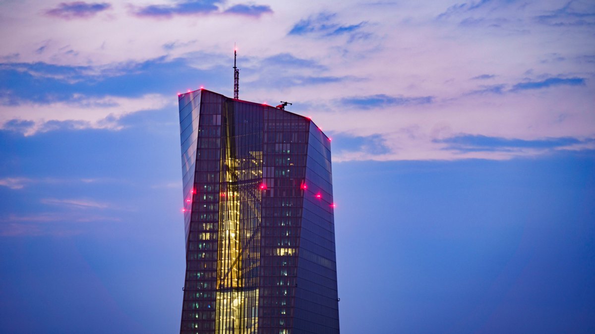 Die EZB in Frankfurt am Main