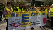 Streikaktion des Einzelhandels in Nürnberg | Bild:BR