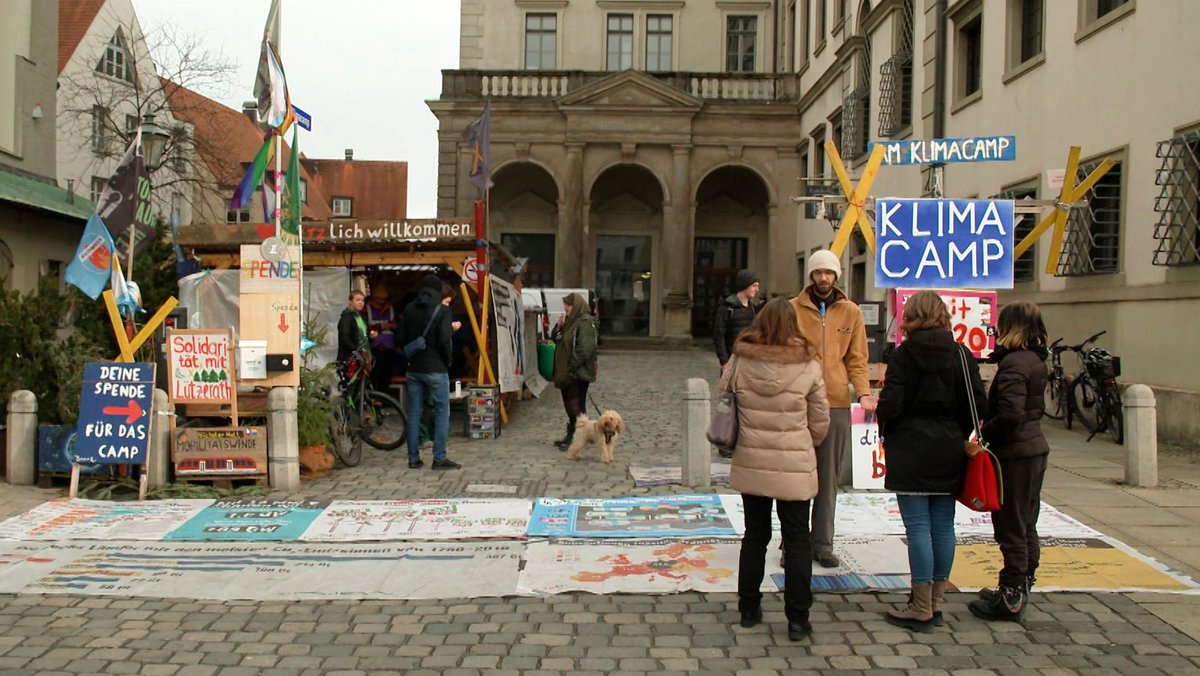 Fast 1.000 Tage Klimacamp Augsburg: Durchhaltewille ungebrochen