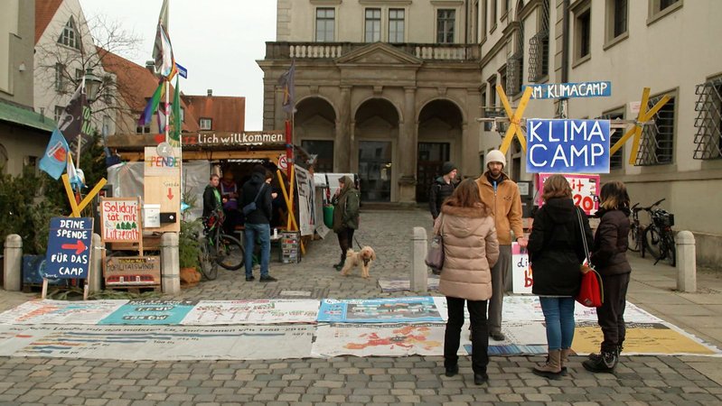 Die Aktivisten des Augsburger Klimacamps kämpfen für mehr Umweltschutz und gegen die Klimakrise – und das seit fast 1.000 Tagen.