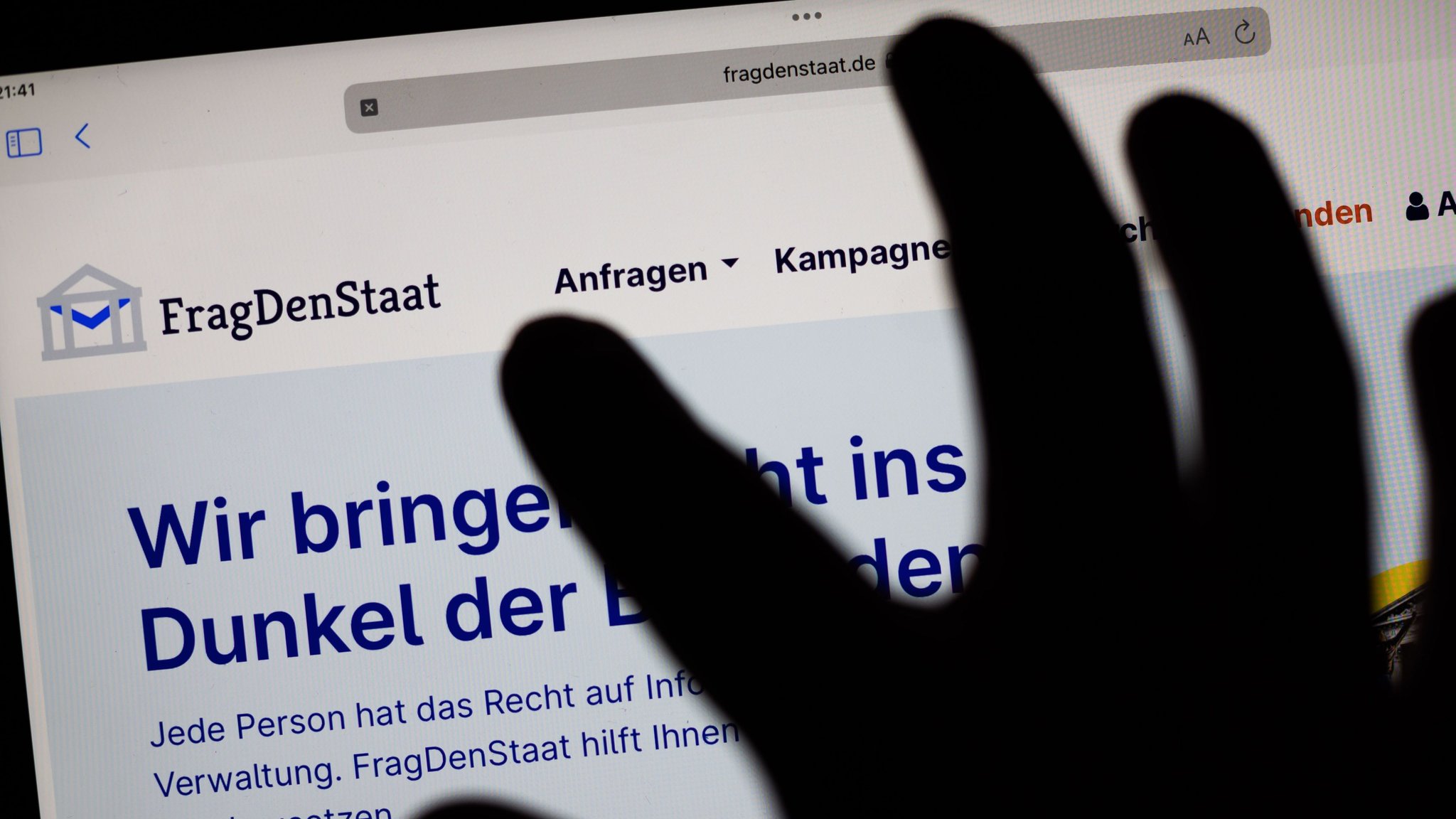 Informationsfreiheitsgesetz (Symbolbild) | Bild: dpa-Bildfunk/Christoph Soeder Informationsfreiheitsgesetz (Symbolbild)