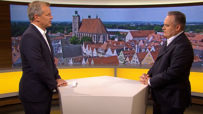 Tom Meiler und Christian Scharpf | Bild: BR Tom Meiler und Christian Scharpf