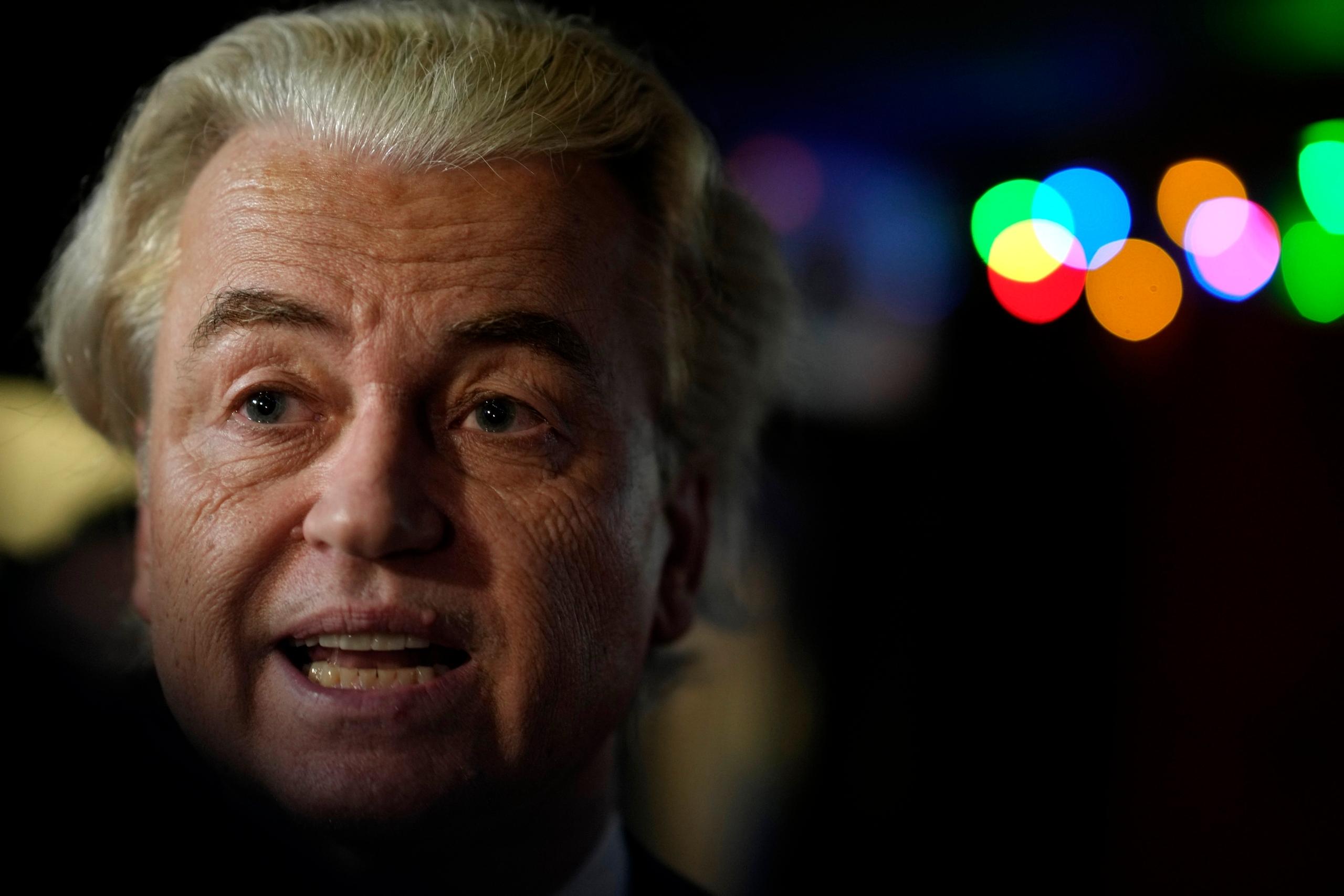 Der niederländische Rechtspopulist Geert Wilders.