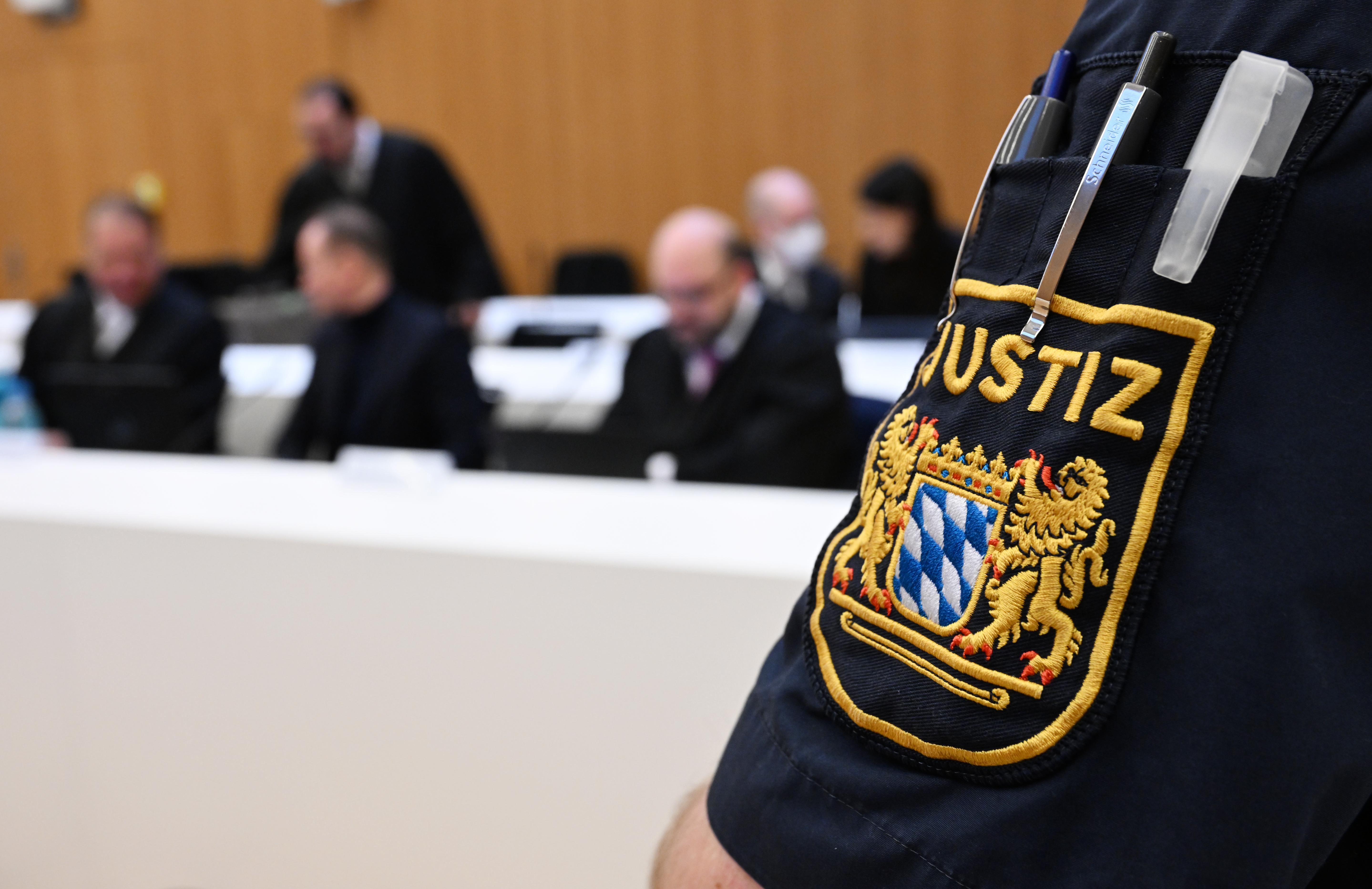 Einblick in den Gerichtssaal, wo seit 2022 Ex-Wirecard-Chef Markus Braun vernommen wird.